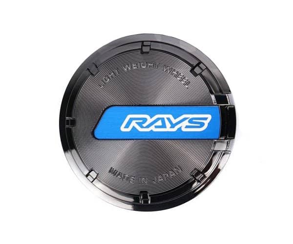Gram Lights 57CR / 57DR Center Cap Black Chrome Base w/ Blue Accent