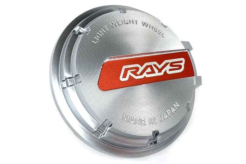 Gram Lights 57CR / 57DR Center Cap Silver Chrome Base w/ Red Accent