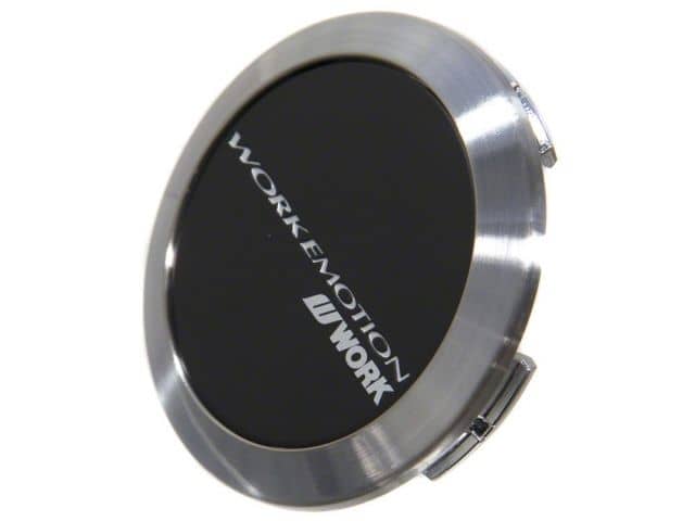 WORK Wheels Work Center Cap Black Flat Type Emotion Series - Universal