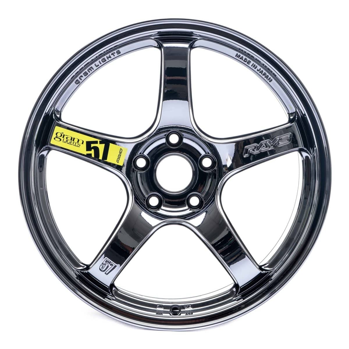Gram Lights 57CR Limited Black Metal Coat 18x9.5 5x114.3 38mm Offset