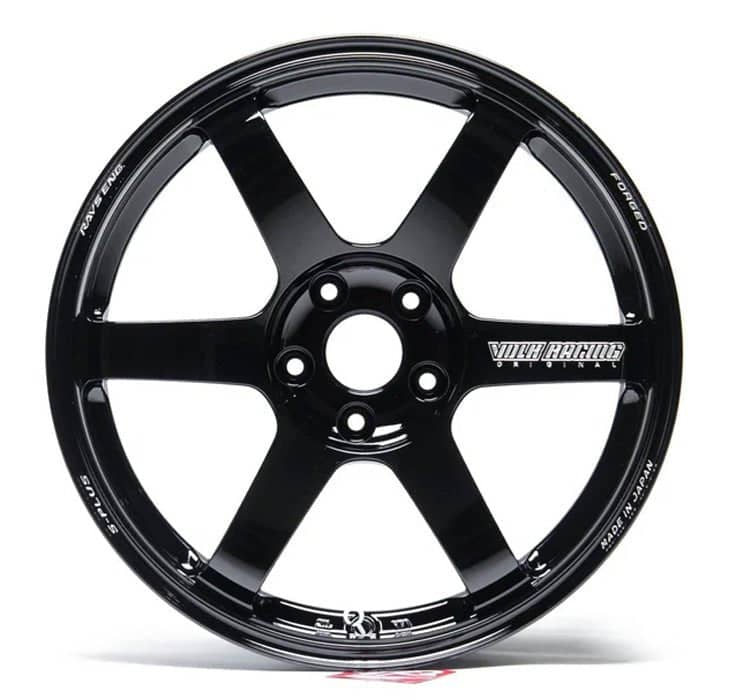 Volk Racing Racing TE37 SAGA S-Plus Gloss Black 18X9.5 +38 5x114.3