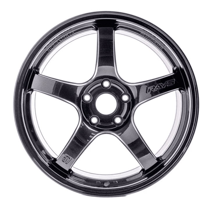 Gram Lights 57CR Glass Black 18x9.5 5x114.3 38mm Offset