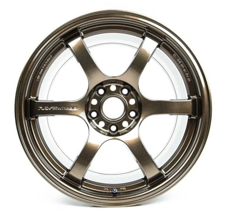 Gram Lights 57DR Almite Gold 18x9.5 5x114.3 38mm Offset