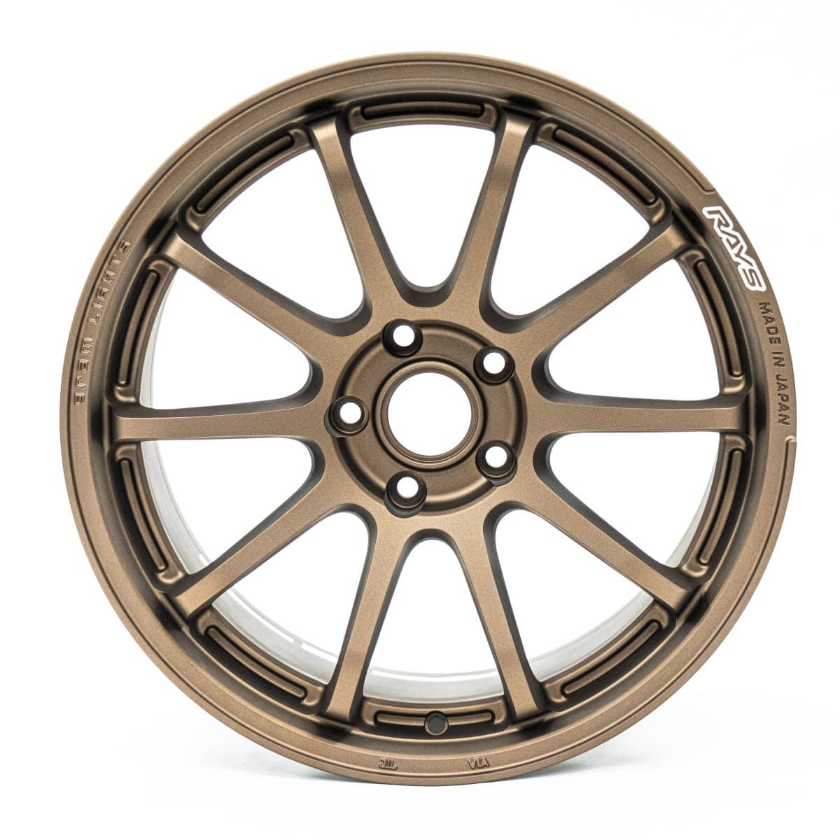 Gram Lights 57NR Dark Bronze 18x9.5 5x114.3 38mm Offset