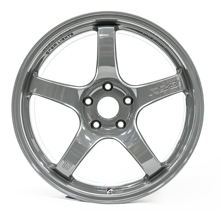 Gram Lights 57CR Overseas Limited Glossy Gray 18x9.5 5x114.3 38mm Offset