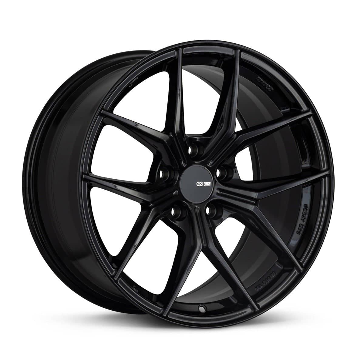 Enkei Tuning Enkei TSR-X Gloss Black 18x9.5 5x114.3 38mm Offset
