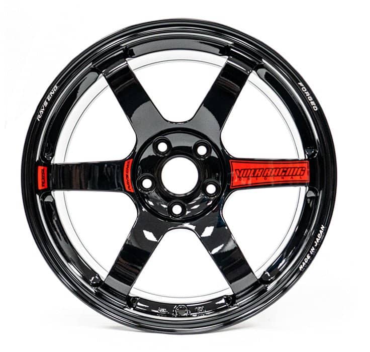 Volk Racing Racing TE37 SAGA SL Gloss Black 18X9.5 +35 5x114.3