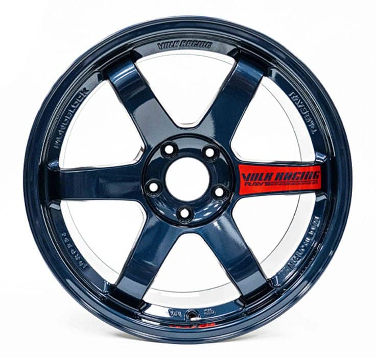 Volk Racing Racing TE37SL Mag Blue 18x10.0 +40mm 5x114.3