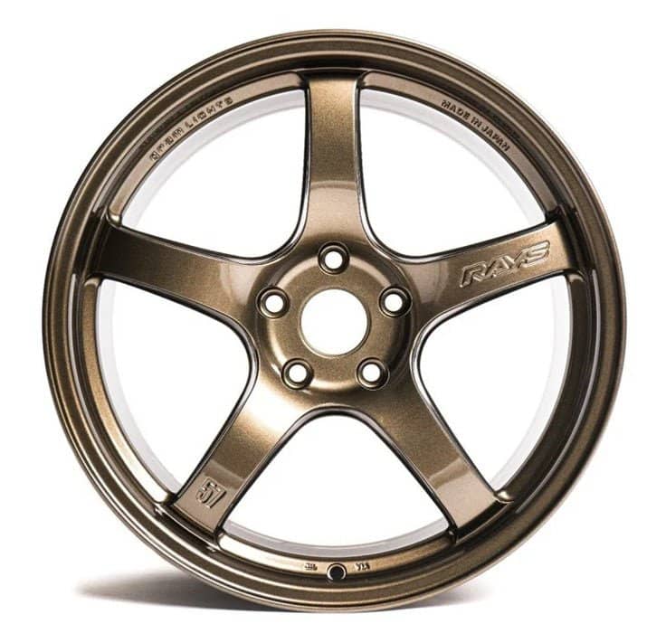 Gram Lights 57CR Almite Gold 18x9.5 5x114.3 38mm Offset