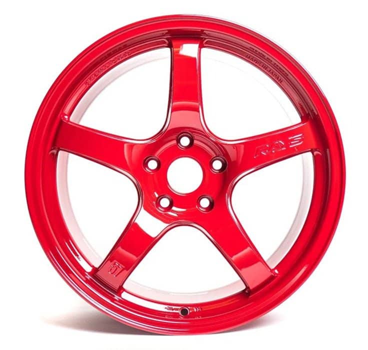 Gram Lights 57CR Milano Red 18x9.5 5x114.3 38mm Offset