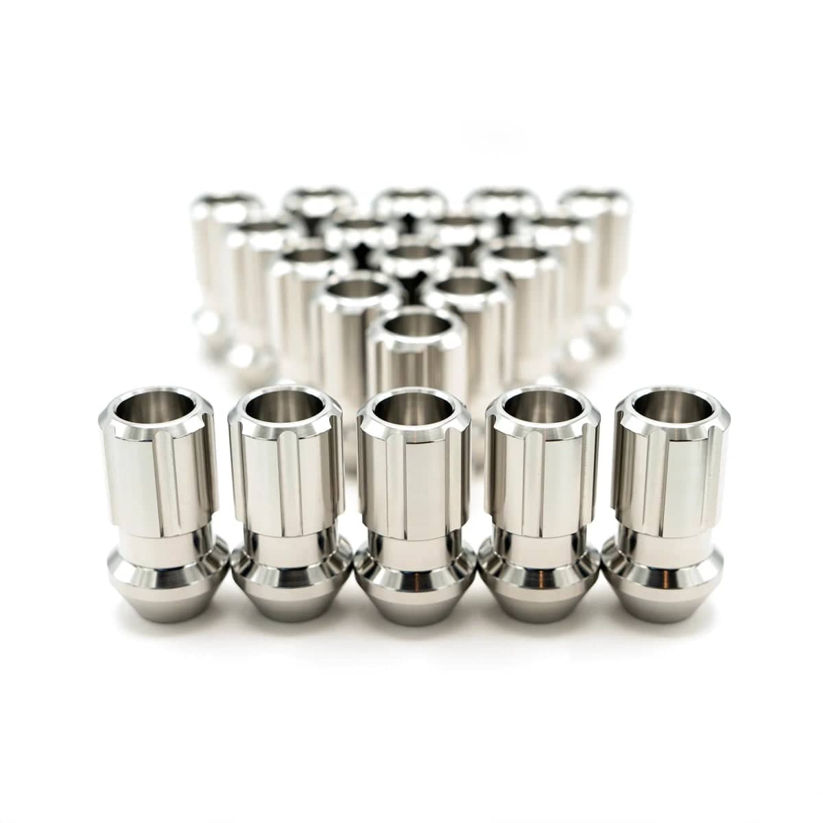Billetworkz Titanium Lug Nuts Brushed 12x1.25