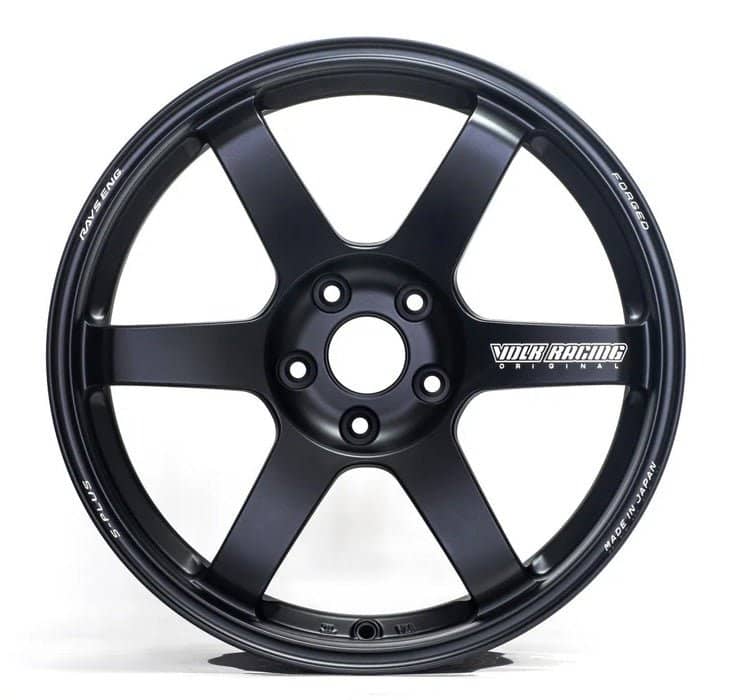 Volk Racing Racing TE37 SAGA S-Plus Matte Black 18X9.5 +38 5x114.3