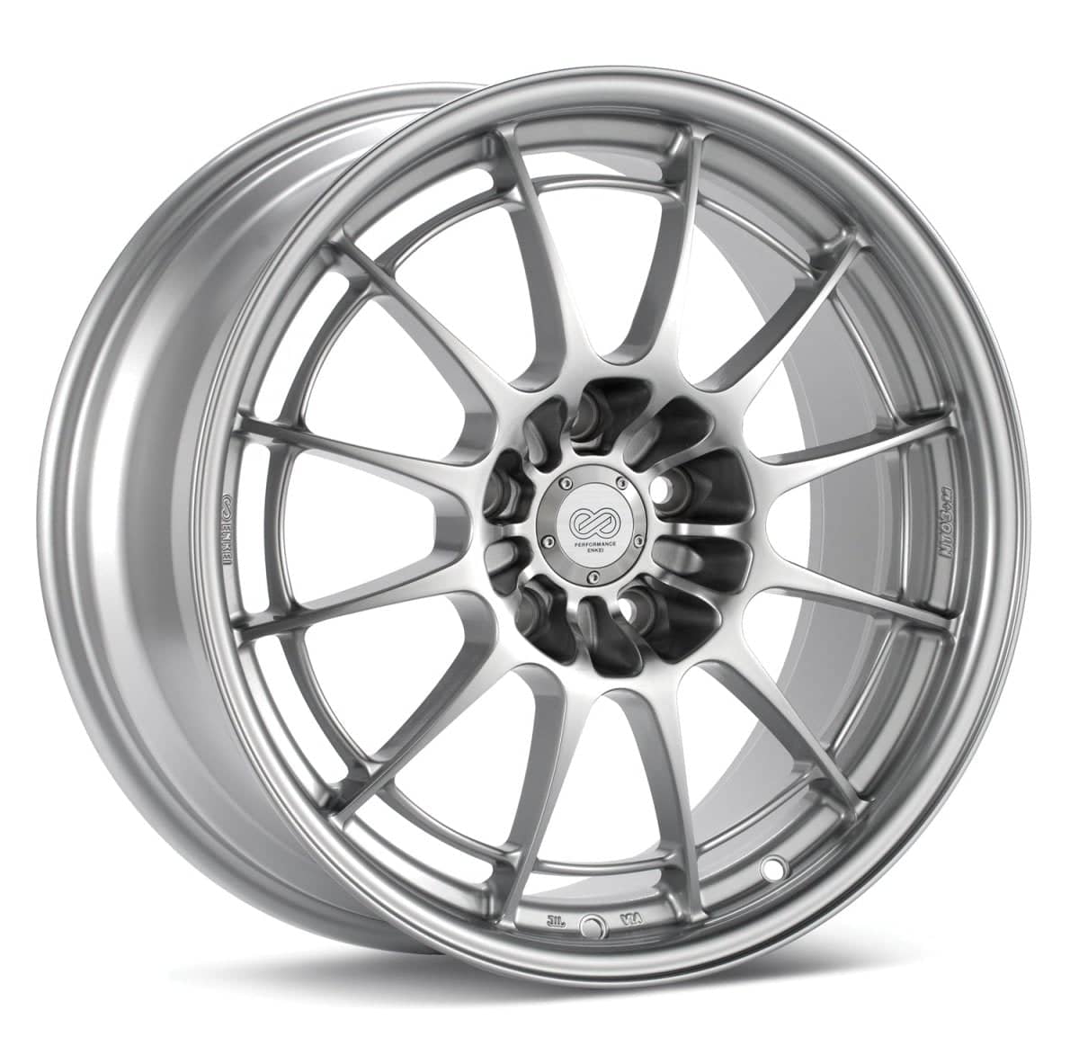 Enkei Racing Enkei NT03+M F1 Silver 18x9.5 5x114.3 27mm Offset