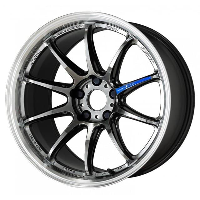 WORK Wheels WORK Emotion ZR10 Glim Black Diamond Rim Cut 18x8.5 +38mm 5x114.3