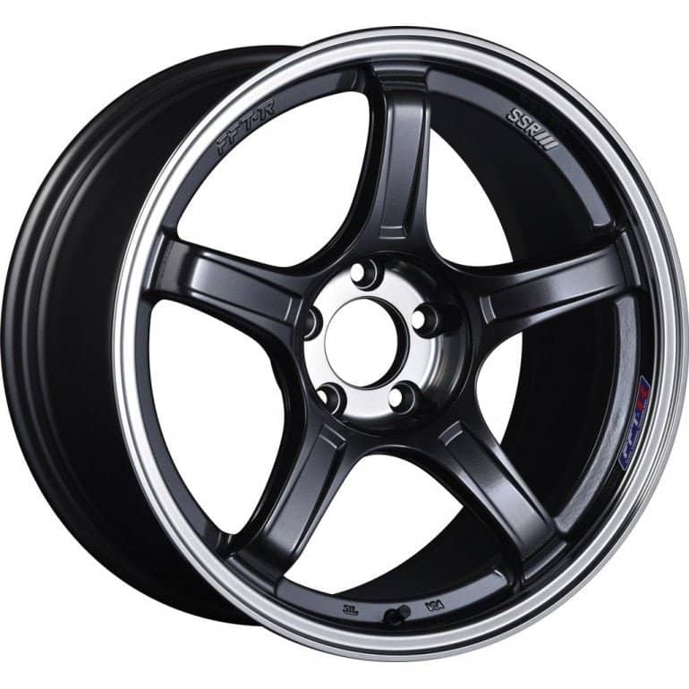 SSR GTX03 Black Graphite Wheel 19x9.5 5x114.3 +38mm Offset