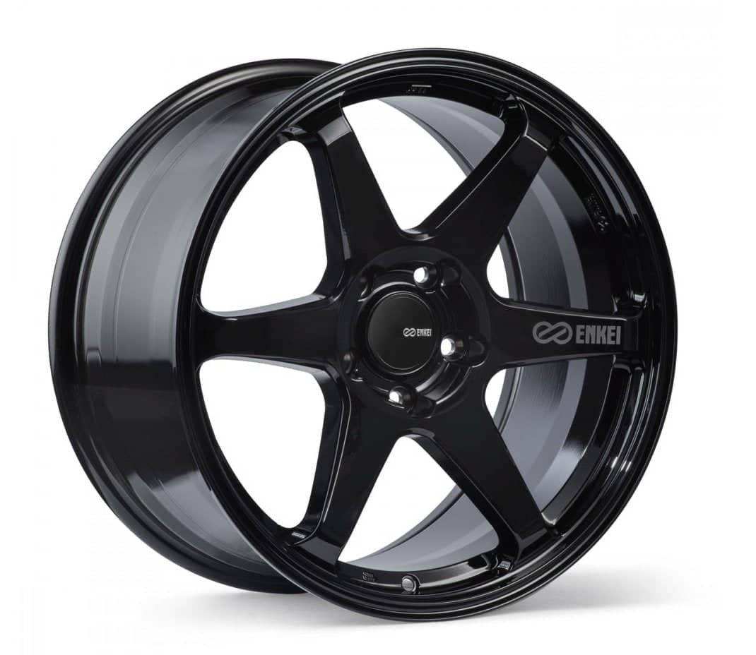 Enkei Tuning Enkei T6R Gloss Black 18x8.5 5x114.3 38mm Offset