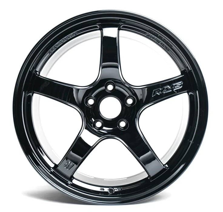 Gram Lights 57CR Gloss Black 18x8.5 5x114.3 37mm Offset