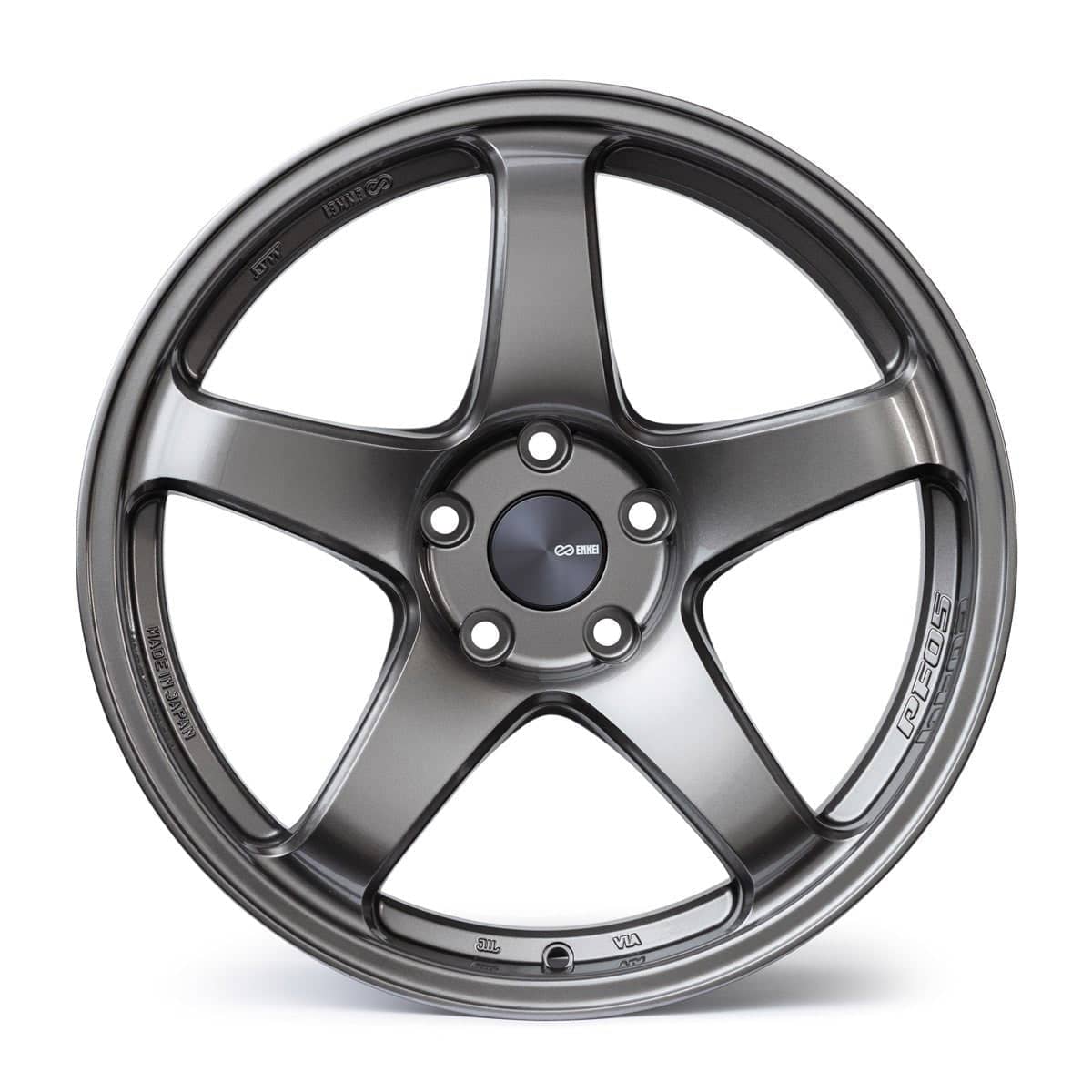 Enkei Racing Enkei PF05 Shining Dark Silver 18x9.5 5x114.3 38mm Offset