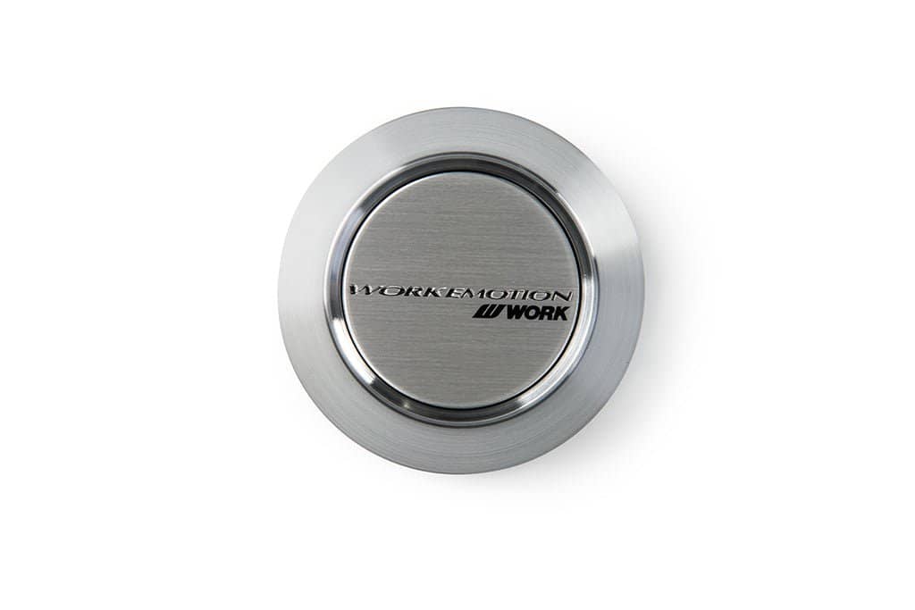 WORK Wheels Work Center Cap Silver High Type Emotion Series - Universal