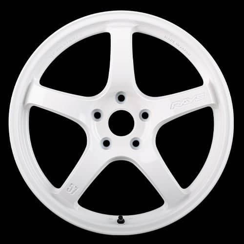 Gram Lights 57CR Limited White OXZ 18x9.5 5x114.3 38mm Offset