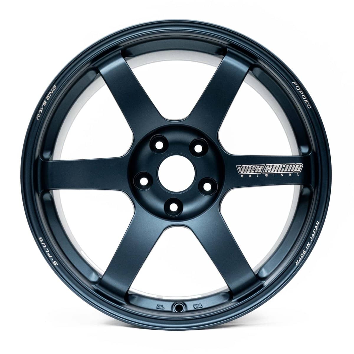 Volk Racing Racing TE37 SAGA S-Plus Matte Blue Gunmetal 18X9.5 +38 5x114.3