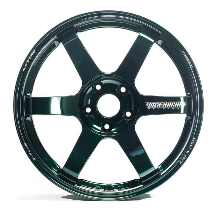Volk Racing Racing TE37 SAGA S-Plus British Racing Green 18X9.5 +38 5x114.3