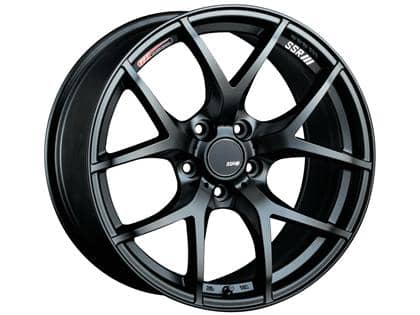 SSR GTV03 Flat Black Wheel 18x8.5 5x114.3 40mm Offset