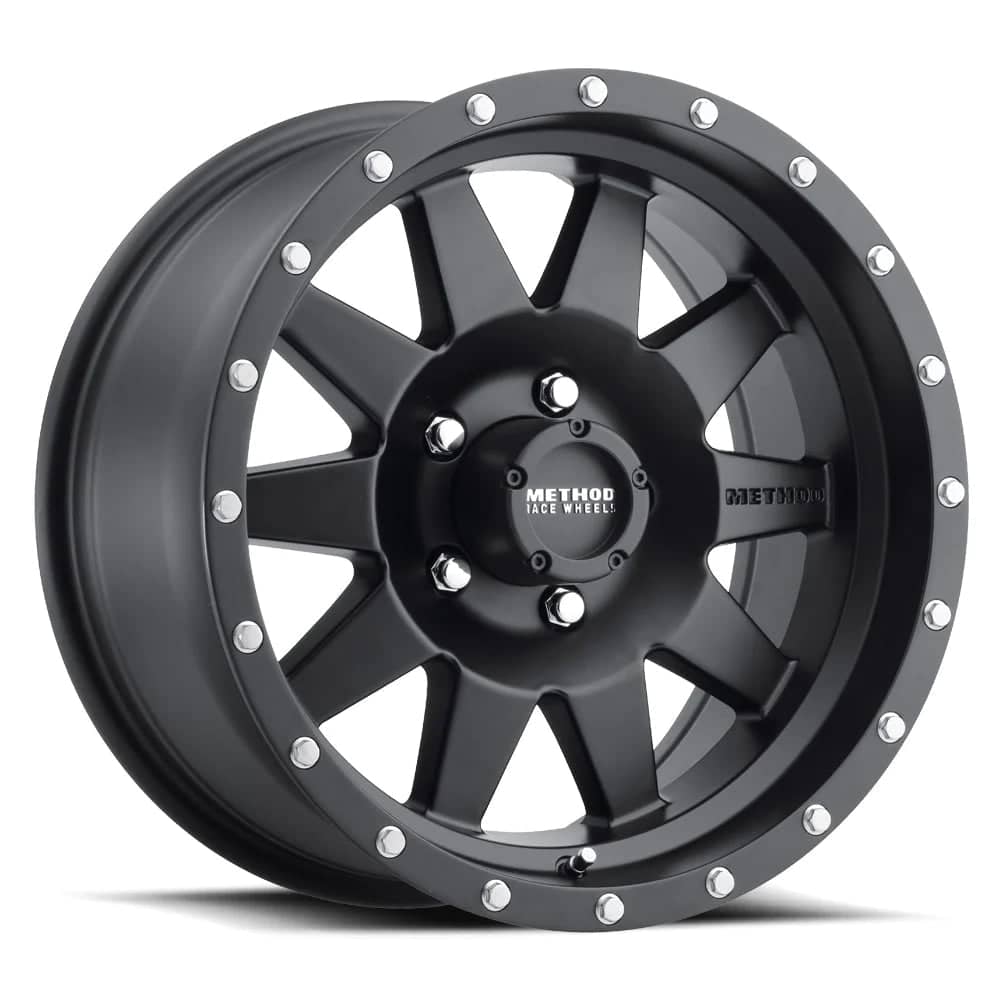 Method Wheels Method Race Wheels MR301 Matte Black 15x7 -6 5x114.3