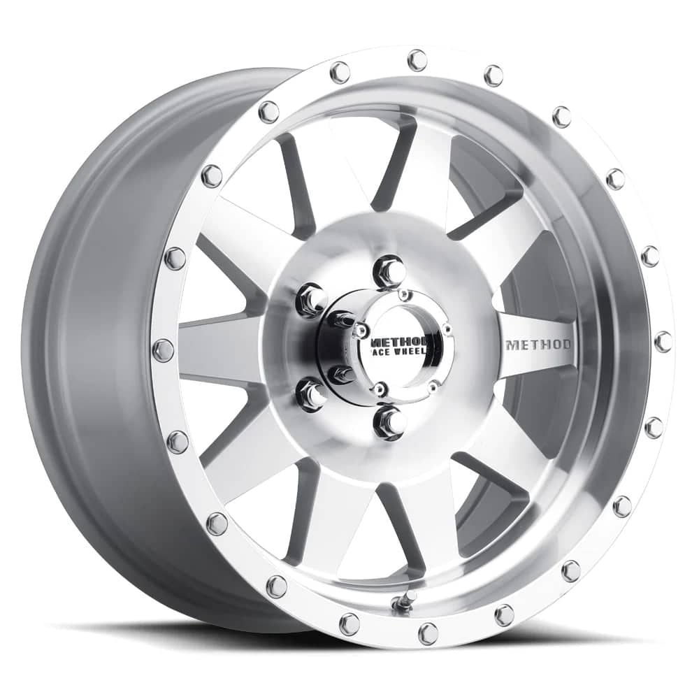 Method Wheels Method Race Wheels MR301 Machined / Clear Coat 15x7 -6 5x114.3