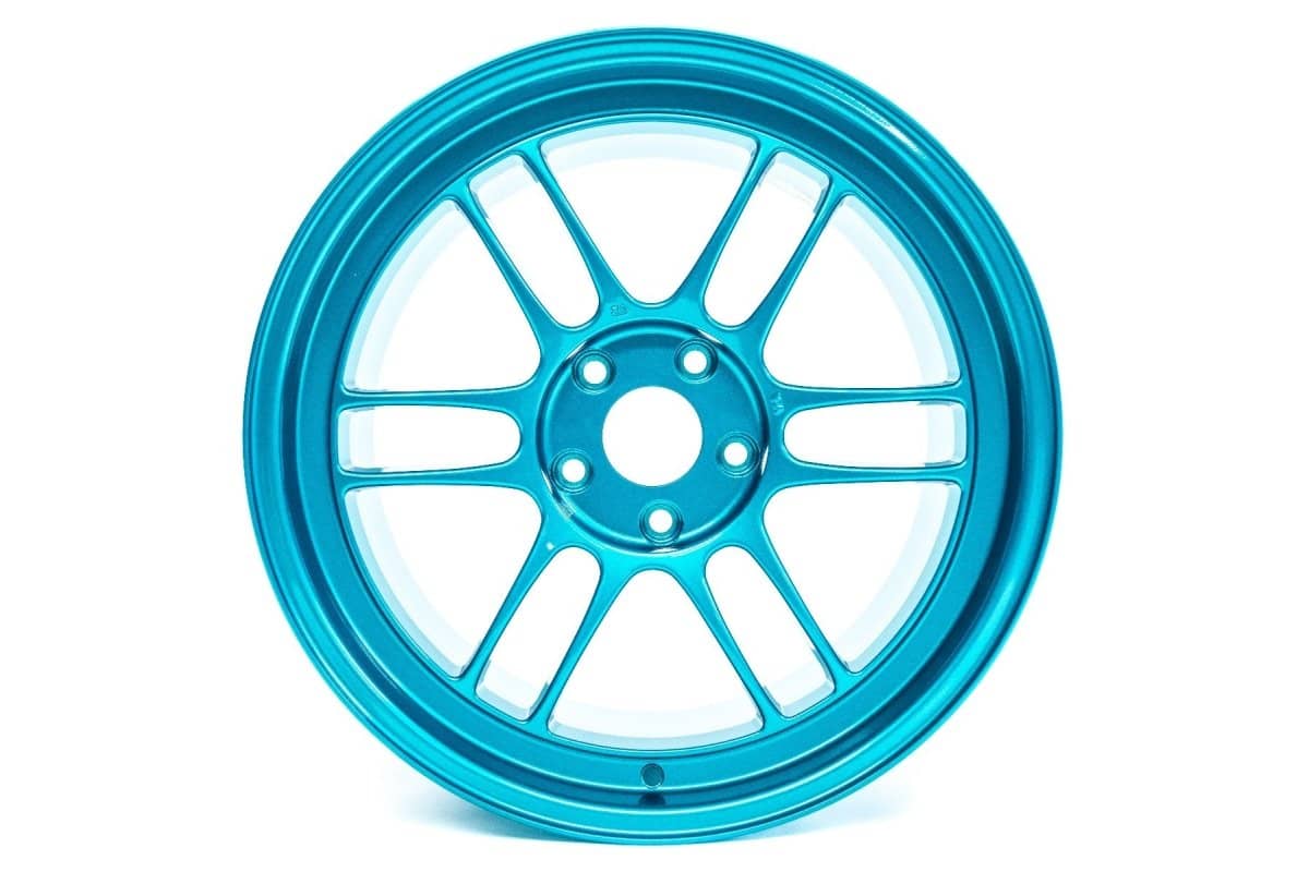 Enkei Racing Enkei RPF1 Emerald Blue 18x9.5 5x114.3 38mm Offset