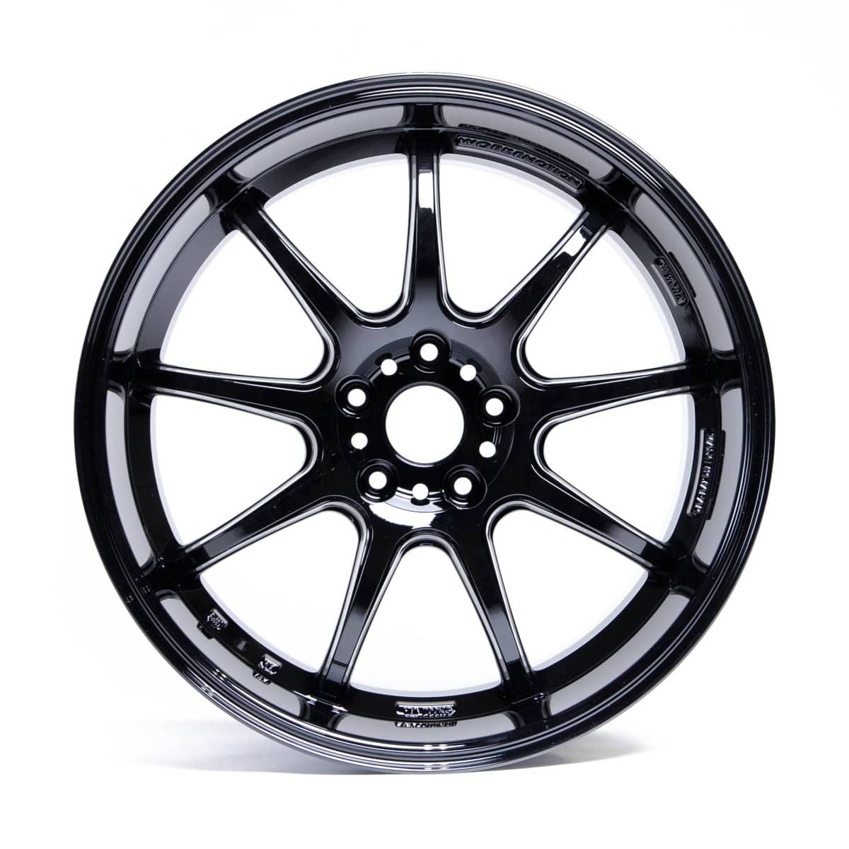WORK Wheels WORK Emotion D9R Gloss Black 19x9.5 +38mm 5x114.3