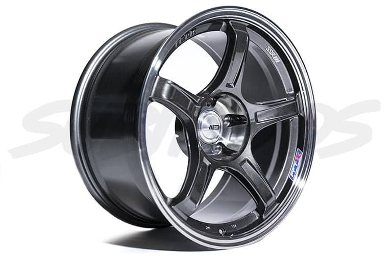 SSR GTX03 Black Graphite Wheel 18x9.5 5x114.3 +12mm Offset