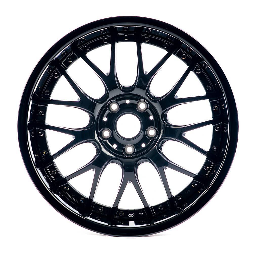WedsSport Maverick 709M Gloss Black w/ Gloss Black Lip 18x10 5x114.3 +26mm Offset