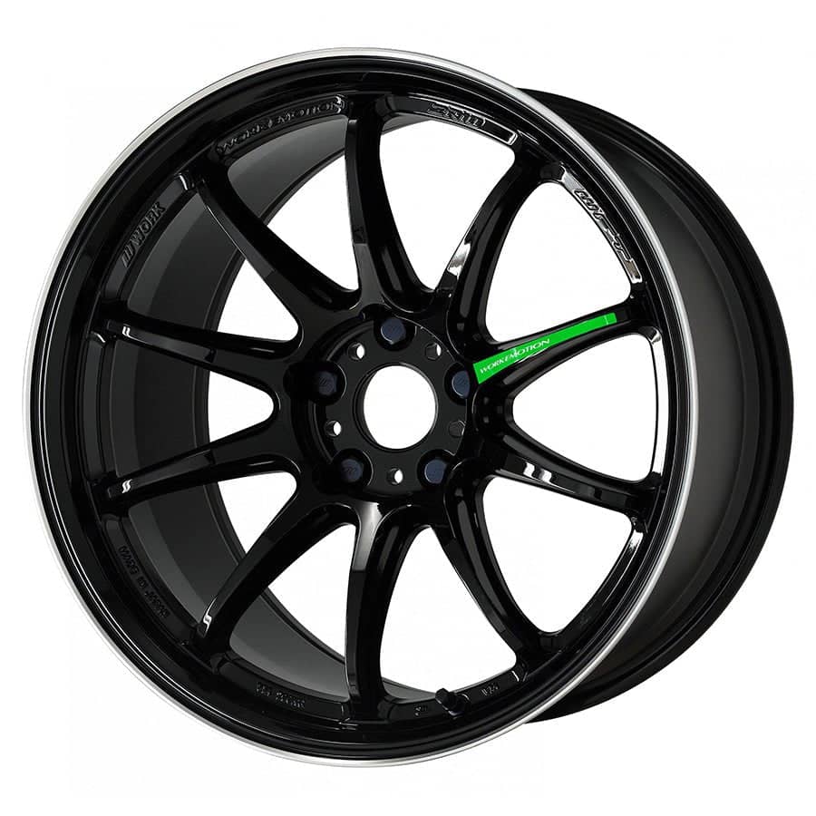 WORK Wheels WORK Emotion ZR10 Black Diamond Rim Cut 19x9.5 +38mm 5x114.3