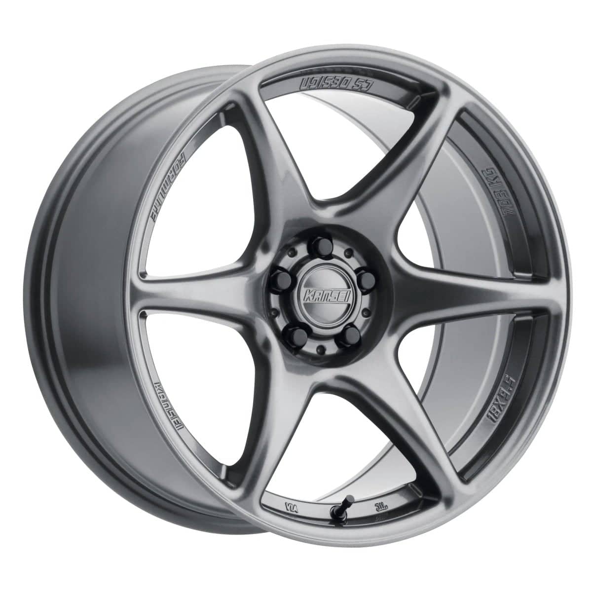 Kansei Wheels Kansei Tandem Gloss Gunmetal 18x9 +12 5x114.3