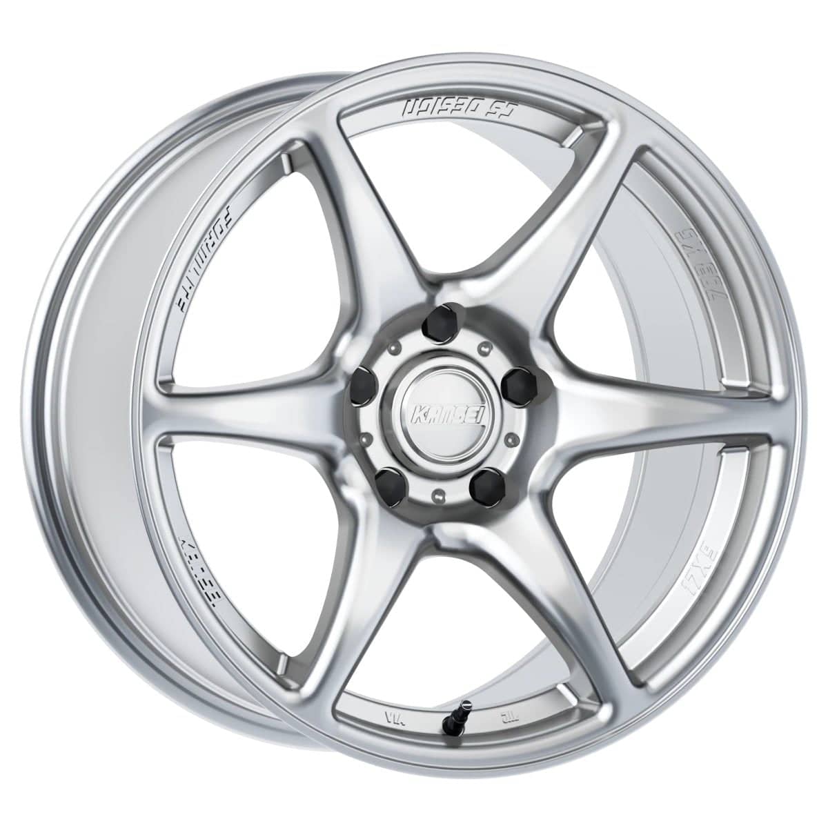 Kansei Wheels Kansei Tandem Hyper Silver 18x8.5+35 5x114.3