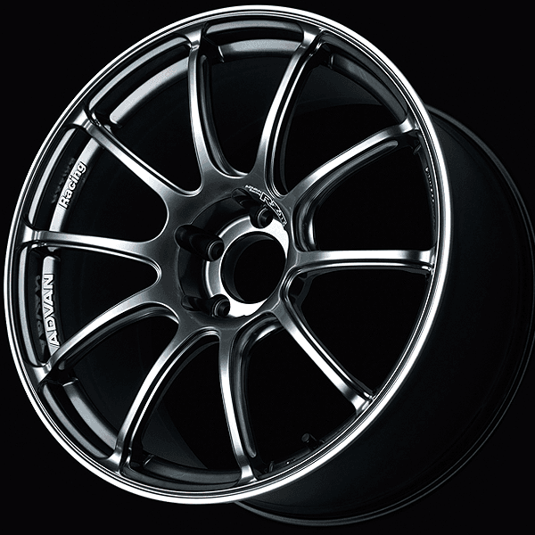 Advan Racing Advan RZII Racing Hyper Black 18x9 5x114.3 45mm Offset