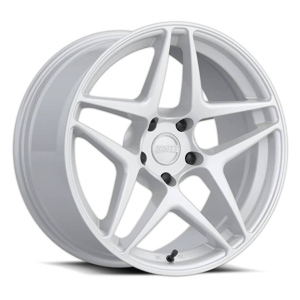 Kansei Wheels Kansei Astro Gloss White 18x9+22 5x114.3