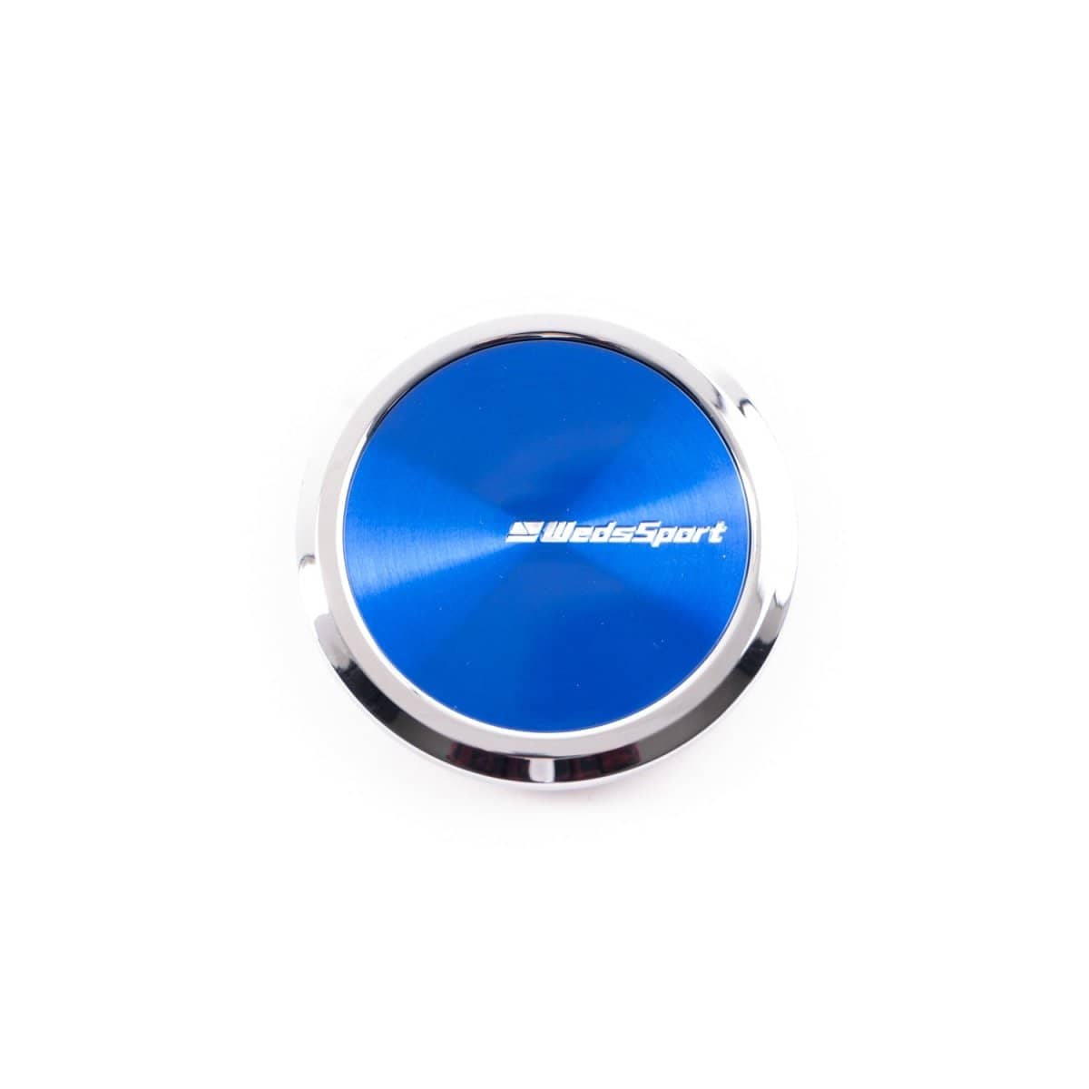 WedsSport Type 2 Center Cap Flat Style w/ Blue Center