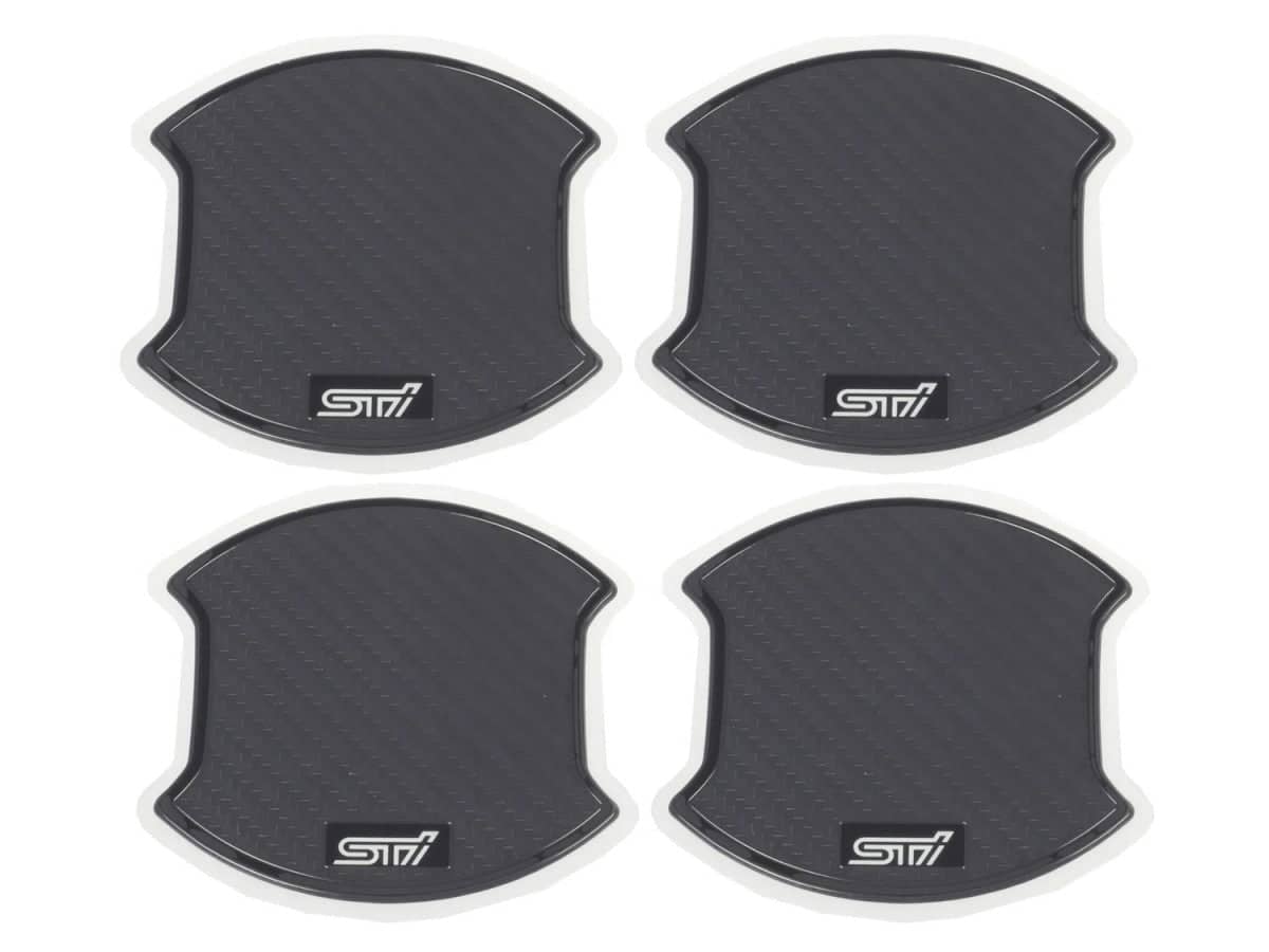 Subaru OEM STI Carbon Fiber Look Door Handle Cup Protector
