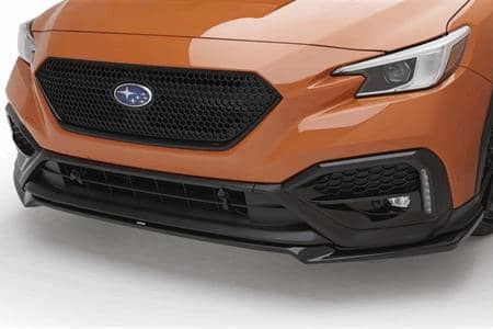 Subaru OEM STI Front Under Spoiler Black