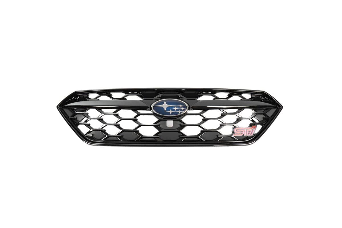 Subaru JDM STI Sport R Grille (JDM) - Dark Silica Black - 2022-2026 WRX