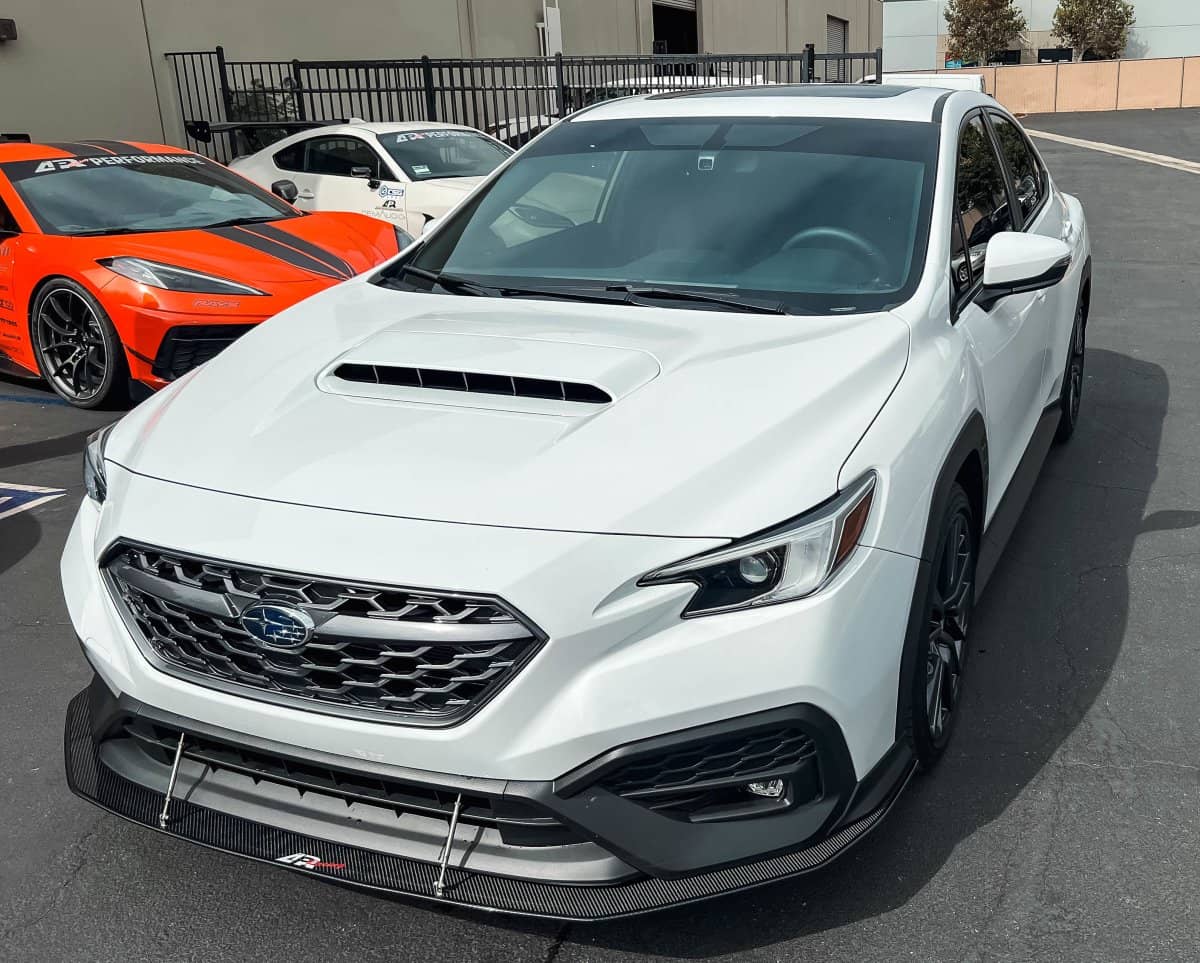 APR Carbon Fiber Front Wind Splitter w/ Rods