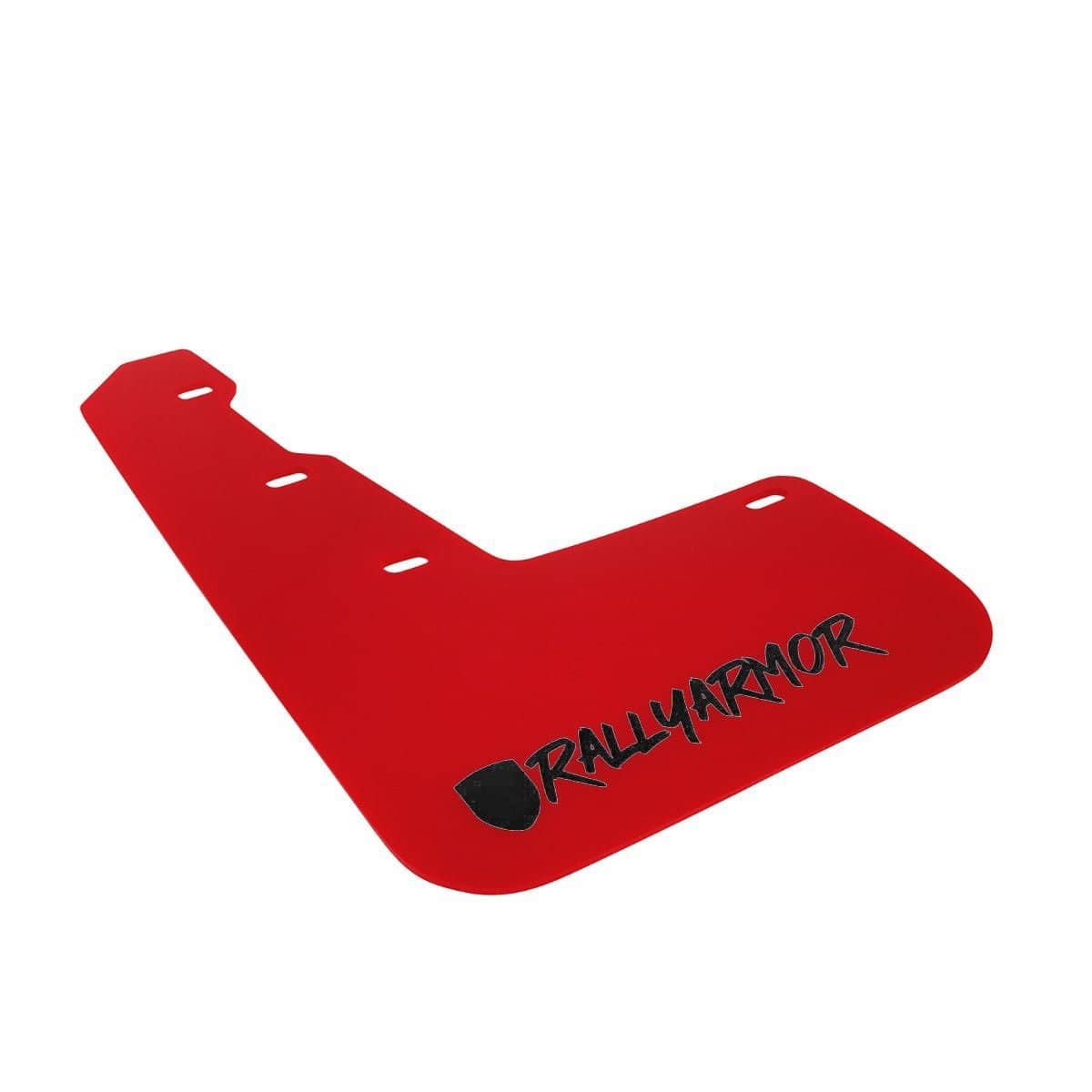 Rally Armor UR Mudflaps Red Urethane w/ New Era Black Logo