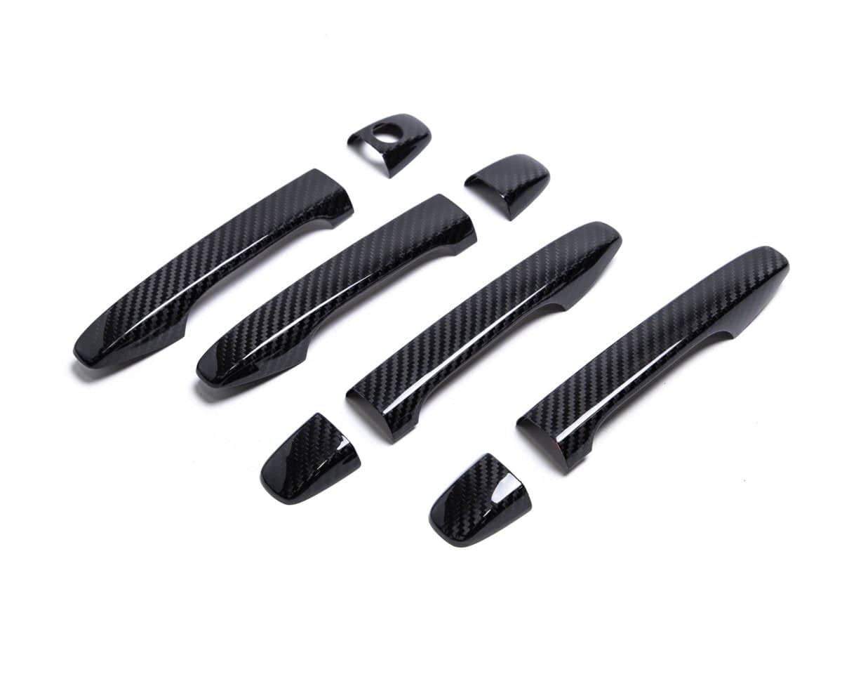 Molded Innovations Gloss Carbon Door Handle Covers