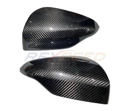 Rexpeed Gloss Carbon Upper Mirror Covers