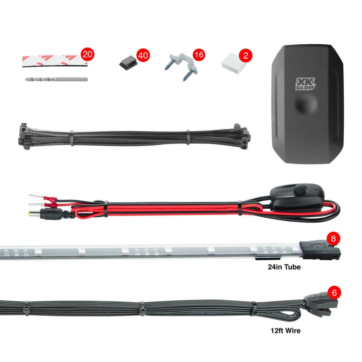 XKGlow Underglow LED Accent Light Kit | App-controlled
