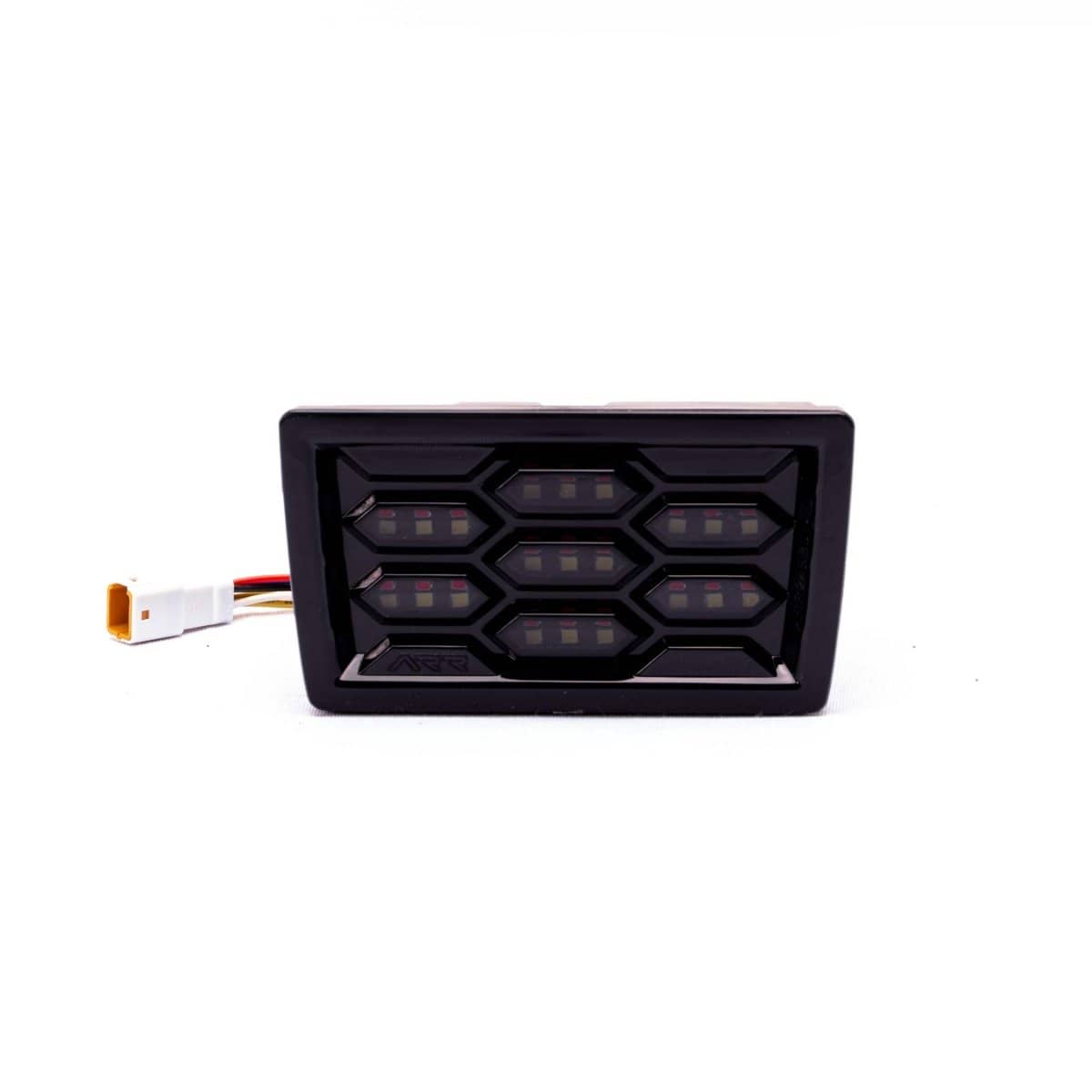 Molded Innovations Rear Brake Light Version 5 w/ Gloss Black Base and Smoke Light Bar