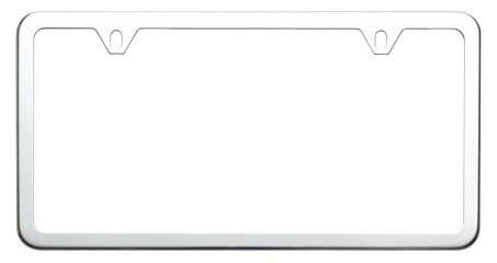 Subaru OEM Slim Line License Plate Frame Stainless Steel