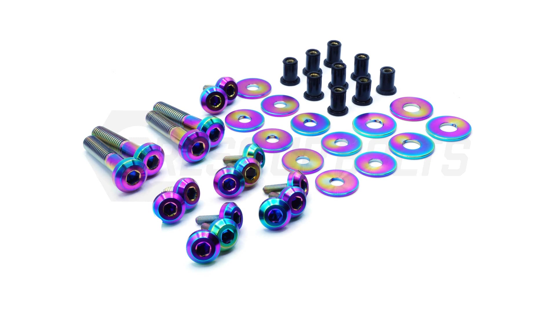 Dress Up Bolts Stage 2 Titanium Hardware Trunk Kit